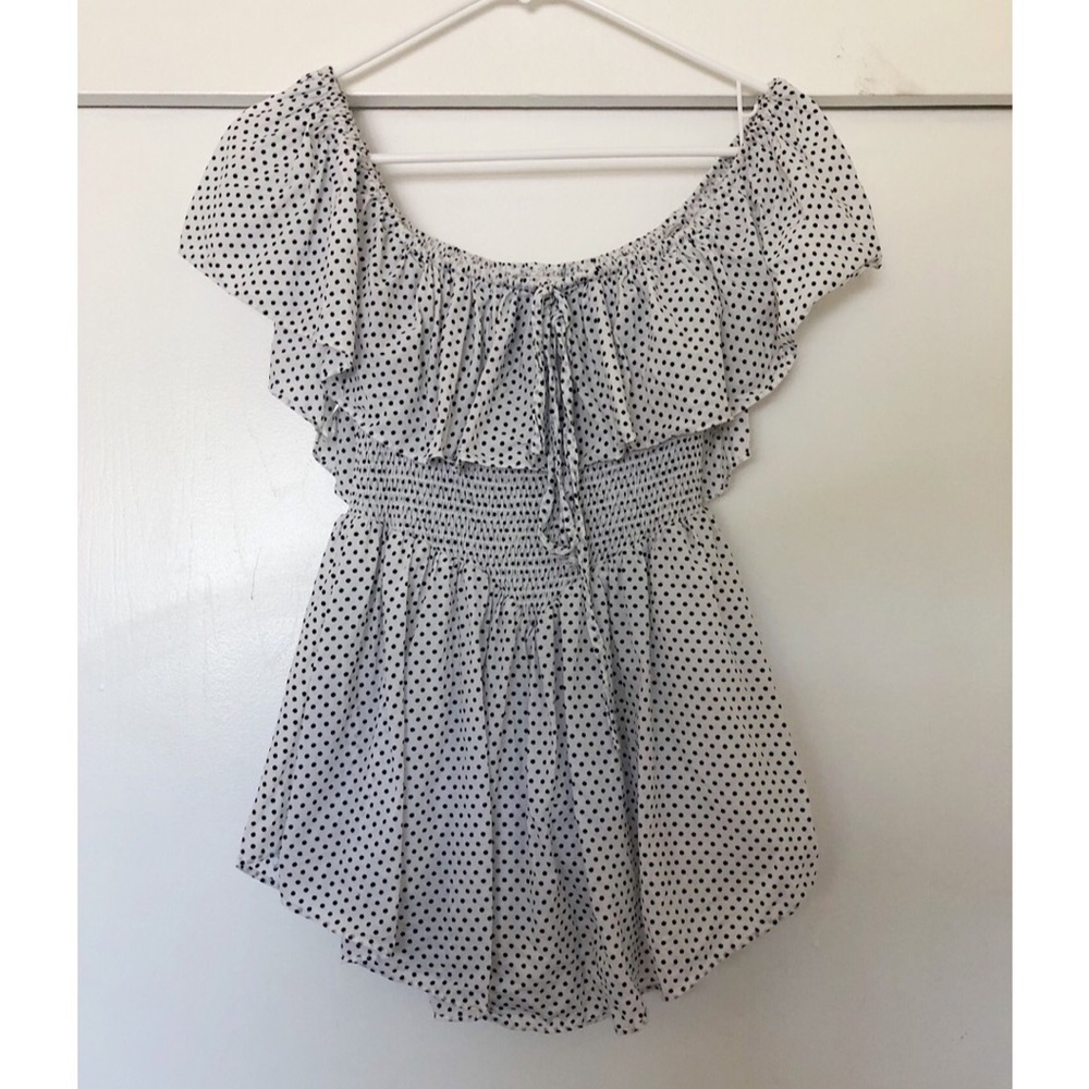 Nectar Clothing Mini Polka Dot Romper